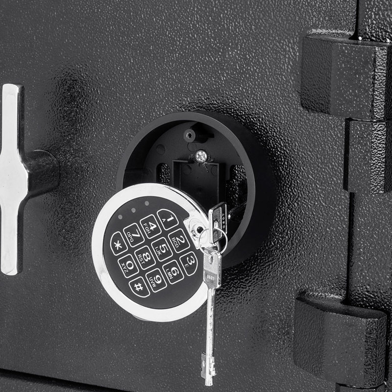 2.58/4.68 CUBIC FT TWO LOCK KEYPAD DEPOSITORY SAFE