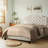 Linen Upholstered Bed with Adjustable Headboard and Button Tufting-373449955-373449983