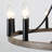 Hendon 12- Light Large Farmhouse Wagon Wheel Chandelier Candle Style Rustic Round Lights Fixture for Kitchen Island Living Room Foyer Entryway-93591402-109264152