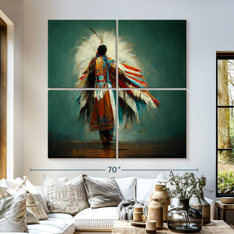 Lelar The Dance Pose, 57" H x 57" W