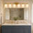 6-Light Ribbed Frosted Glass Shades Vanity Wall Light-1672421869