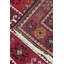 Wool Abstract Area Rug in Red