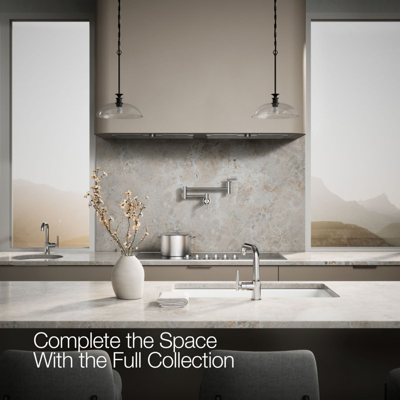 Purist® Single Handle Kitchen Faucet, Polished Chrome