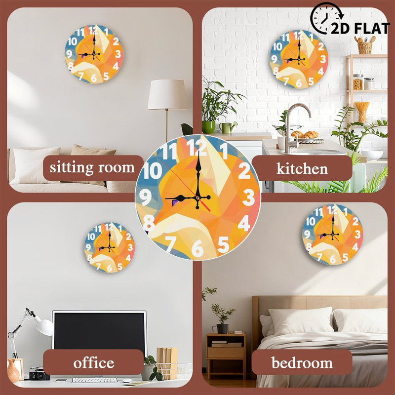 Horloge murale Fox