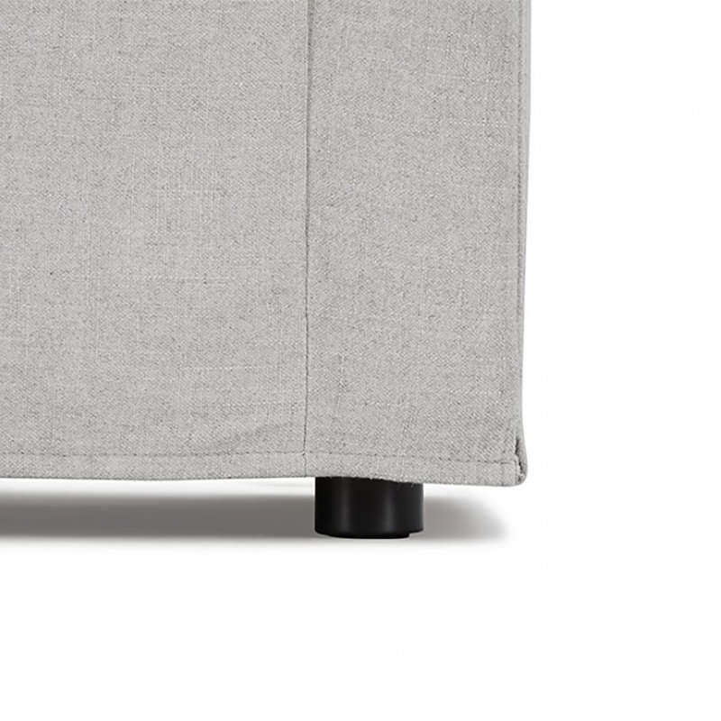 Liliose 2-pcs Living Room Set, Light Grey