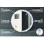 Huldar Glass Flat Wall Mirror