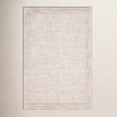 Hand-Tufted Geometric Room Rug