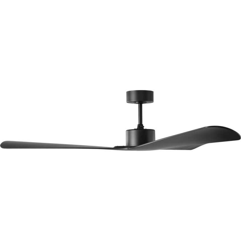 Tri Plank Smart 57 Ceiling Fan, Midnight Black