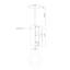 Luminaire suspendu cylindrique à 1 lumière DEL Cameo-69725292-69725289-64113602