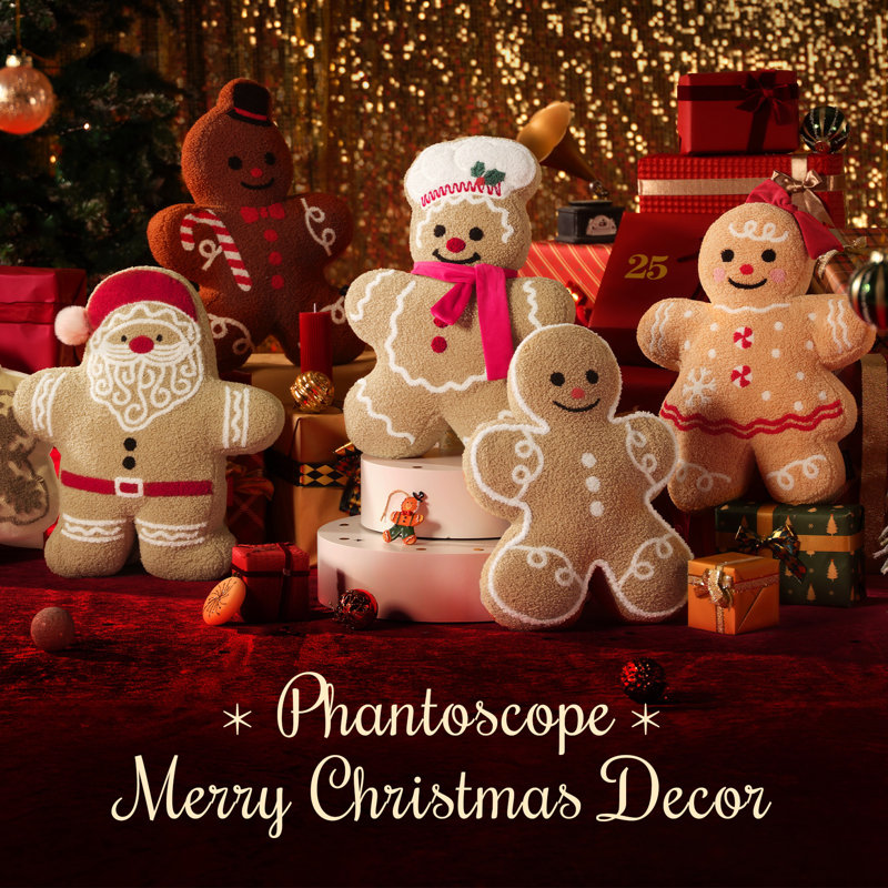 Coussin décoratif en polyester Phantoscope Christmas Series