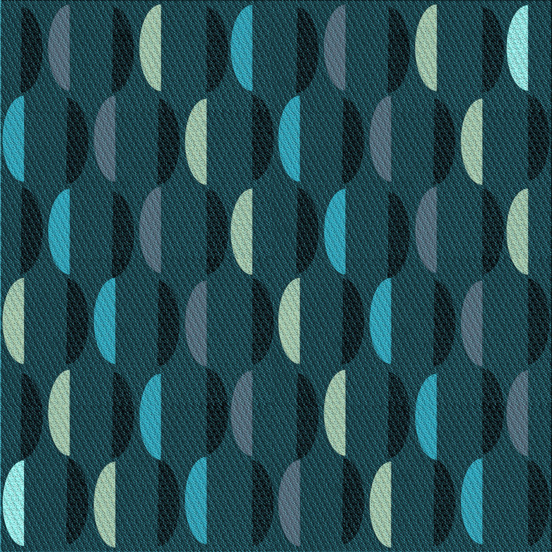 Tapis géométrique Holdsworth, Carré 7 pi