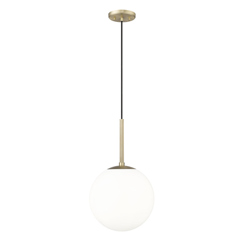 Luminaire suspendu 1 lumière Sola, Beige, Beige