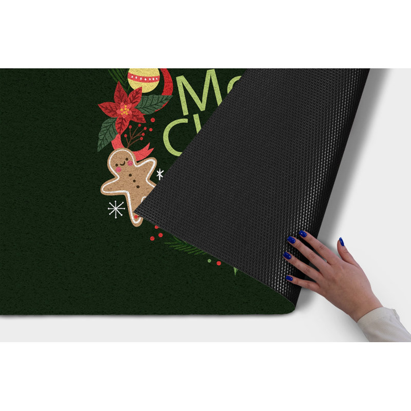 Non-Slip Christmas Outdoor Doormat