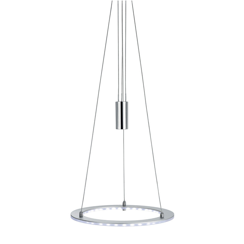 Luminaire suspendu géométrique à del unique/statement Drolet