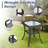 TL A three-seater sofa + two swivel chairs + two footstools + a side table(Link 2)