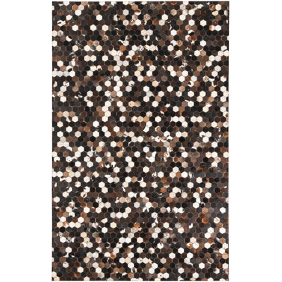 Jed Dark Brown Rug