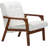 Faux Leather Armchair-1717749047