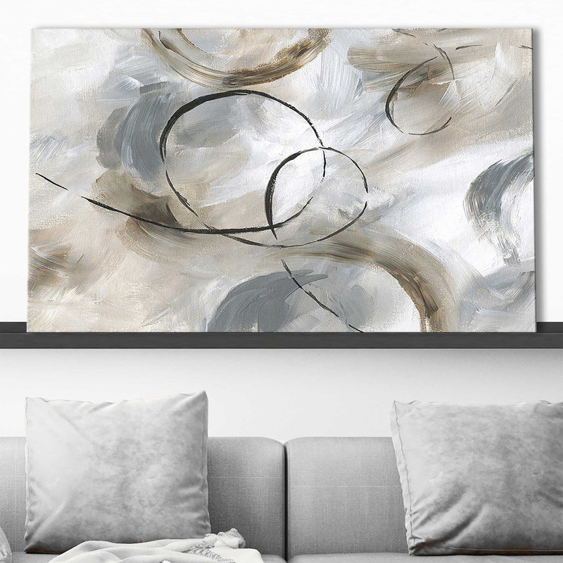 Allegro par Nan - Peinture, Toile tendue, H 24 po x l 40 po, Sans cadre