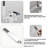 Bathroom Tub Filler With Waterfall Spout And Hand Shower In Matte Finish Rust Faucet Mounting Hardware-118625399