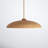 Capella 1 - Light Vintage Gold Leaf Shaded Pendant