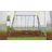 HomCom Metal Swing Set with 1 Swing(s)