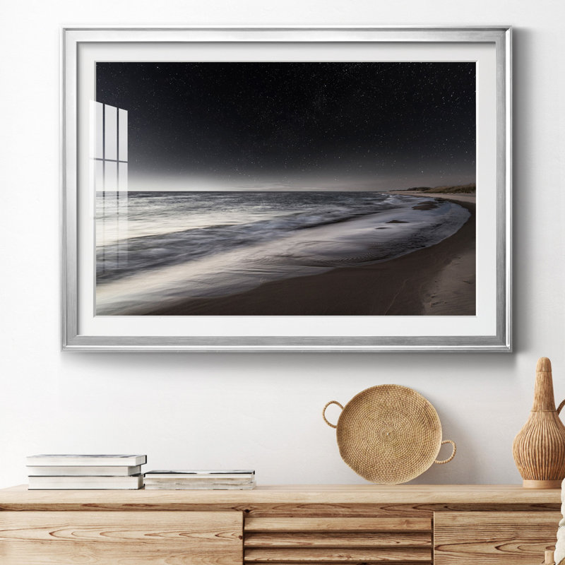 «Magic Night», reproduction encadrée de qualité supérieure, prête à être accrochée, H 26,5 po x l 36,5 po x P 1,5 po