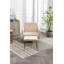 Chaise d'appoint avec accoudoirs et dossier réglables-91933815
