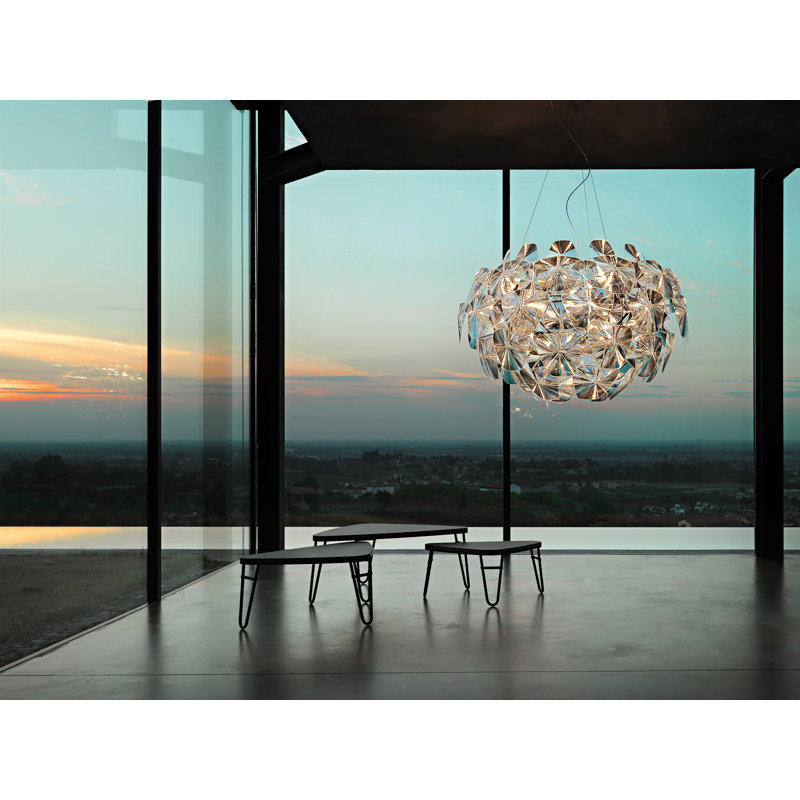 Hope 9 - Light Unique Classic Chandelier, 106" H x 28.2" W x 24" D