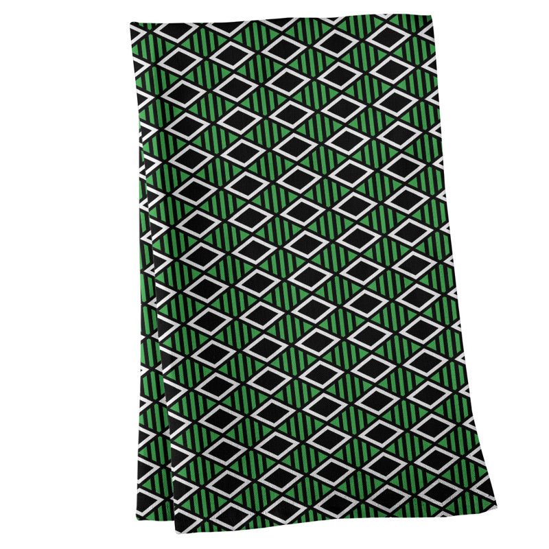 Torchon Suoz Classic, Sergé de coton, Vert