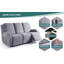 Housse extensible pour canapé 3 pièces Harriet-91268604