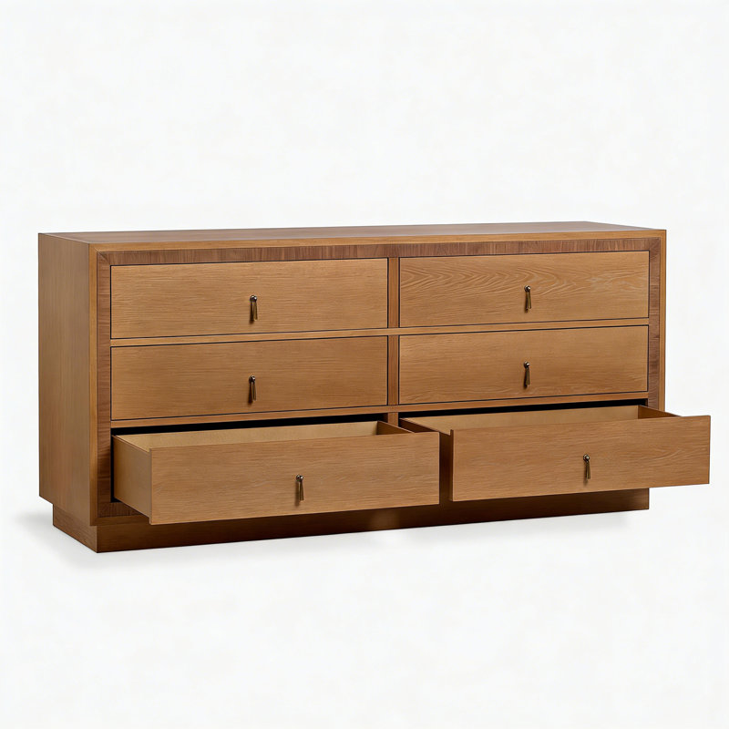 Commode moderne minimaliste en bois massif
