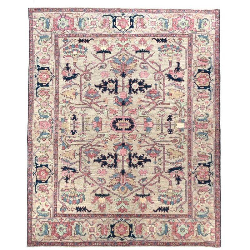 Grand tapis Serapi 8 x 10 po
