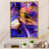 Gold Floater Framed