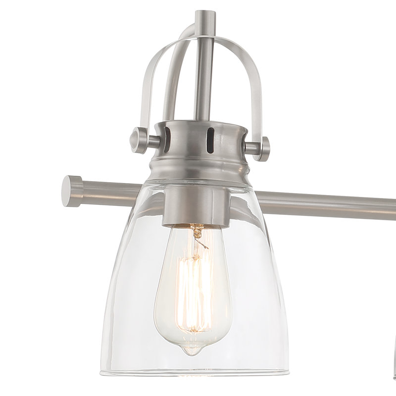 Careul 6 - Light Dimmable Vanity Light, Satin Nickel