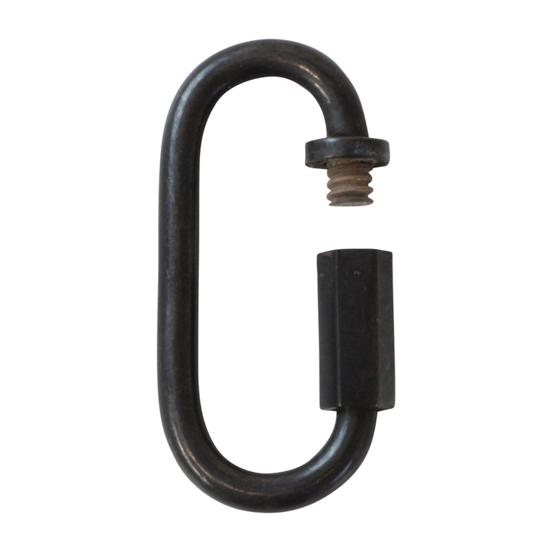 Chaîne à maillons rapides, H 1,85 po x l 0,79 po x P 0,14 po, Noir bronzé à l'huile