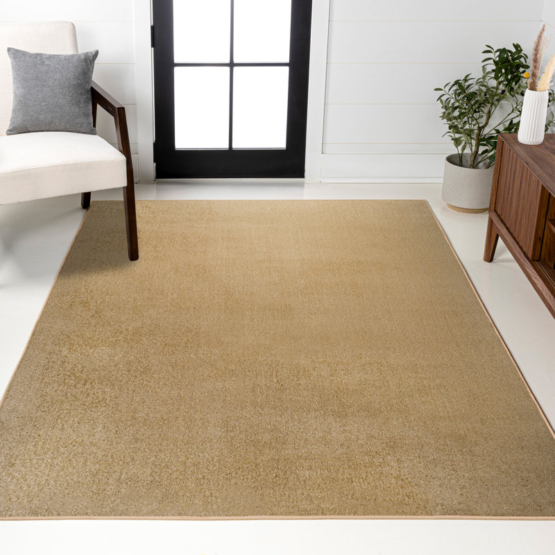 Tapis jaune Twyla Classic, Rectangle 4pi x 6 pi