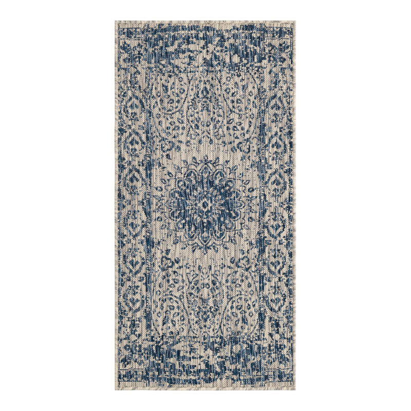 Tapis laminé orné, Tapis de couloir 2 pi x 4 pi 1 po