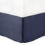 Magnifique édredon bleu marine 7 pièces - édredon Opulence, taies décoratives, coussins et jupe de lit froissée - option de literie de luxe chic et facile d'entretien-117417210