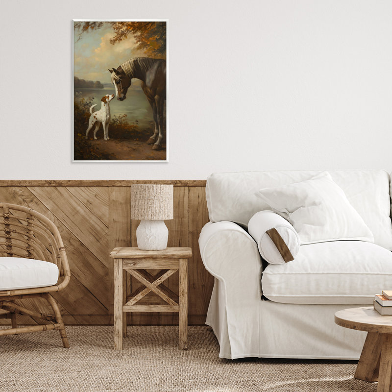 Plaque d'automne «Autumn Companions», par Petal Prints Design, 19 x 13