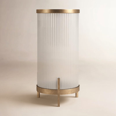 Naja Glass Hurricane Candle Holder