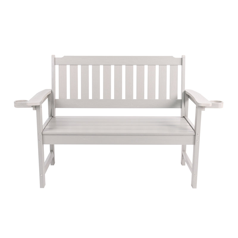 Banc minimaliste écologique et recyclable, adapté à une utilisation intérieure et extérieure. Il suffit de l'essuyer quand il devient sale