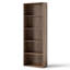 Bibliothèque de rangement à 5 tablettes H 67 "x l 23,5" Gethers-1443431230