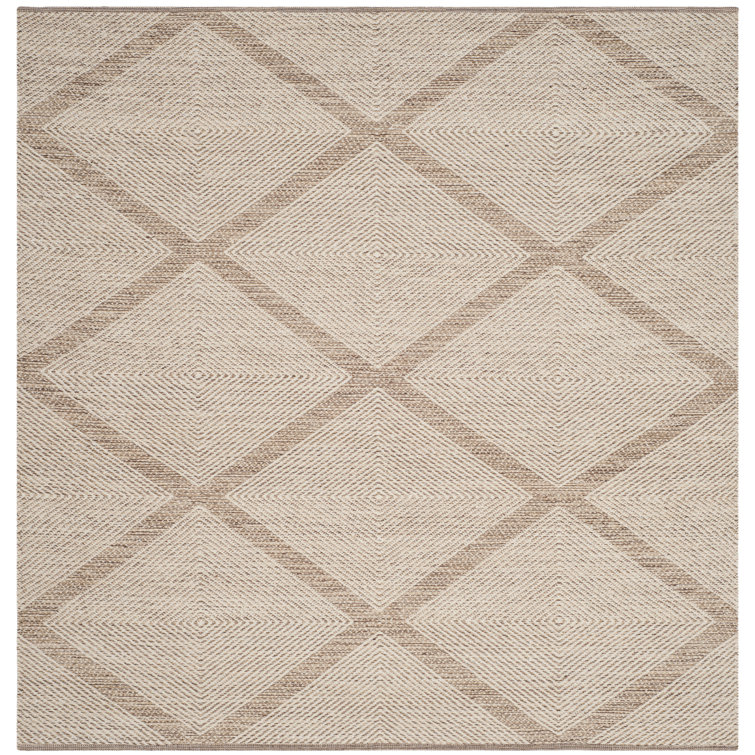 Abberton Hand Woven Cotton Geometric Rug