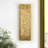 1-Light LED Gold Acrylic Flush Mounted Wall Sconce