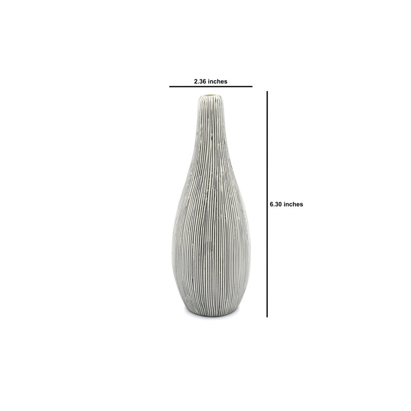 Vase de table Avangélina, Gris