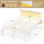 Metal Bed Frame with Charging Station & LED Headboard & Movable Storage Rack-1337937811-1337937815