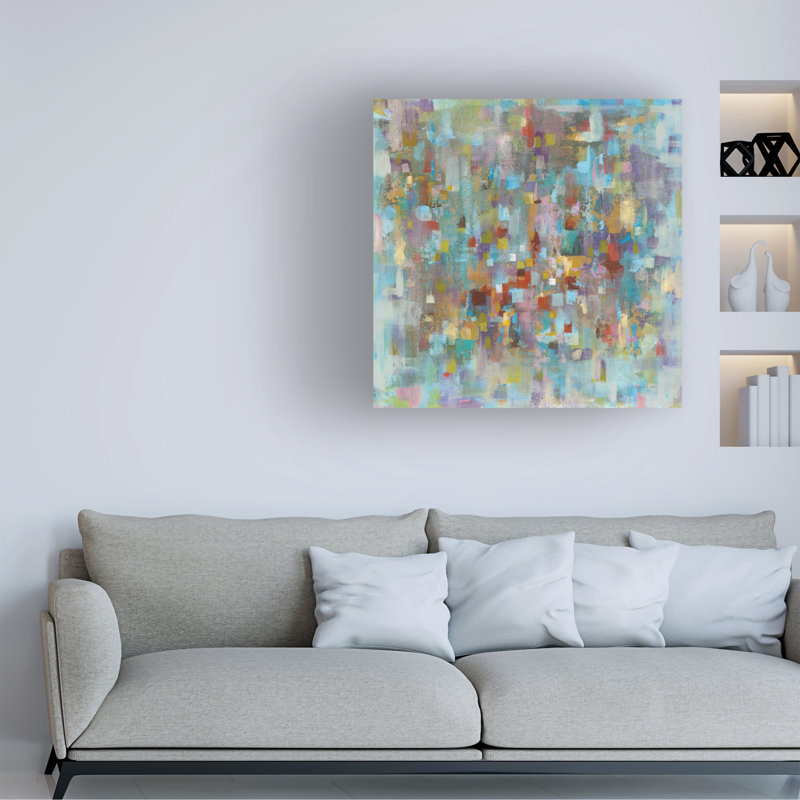 Art sur toile Danhui Nai Confetti II, H 14 po x l 14 po