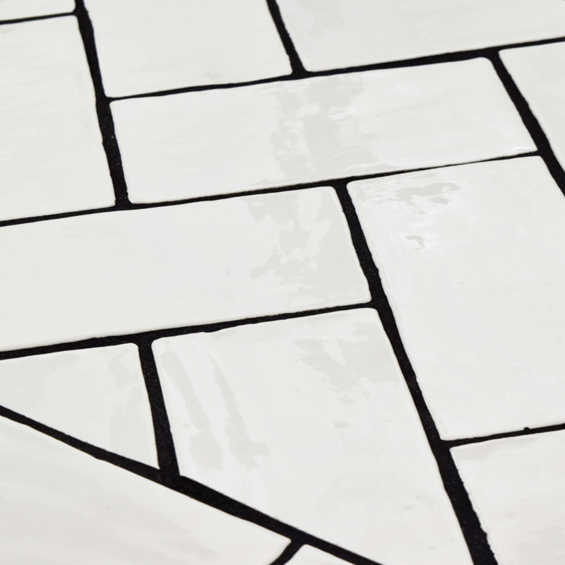Chester 3" x 6" Ceramic Field Tile in White