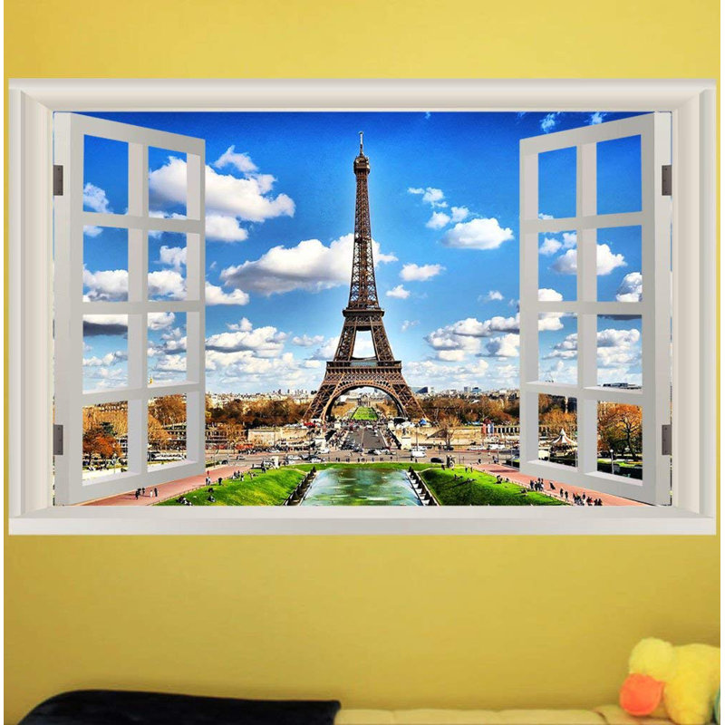 Scenic & Cityscapes Wall Decal, 16" H x 24" W