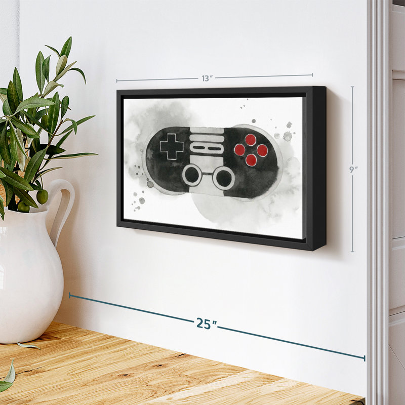 Impression sur toile Gamer IV, H 9 po x l 13 po